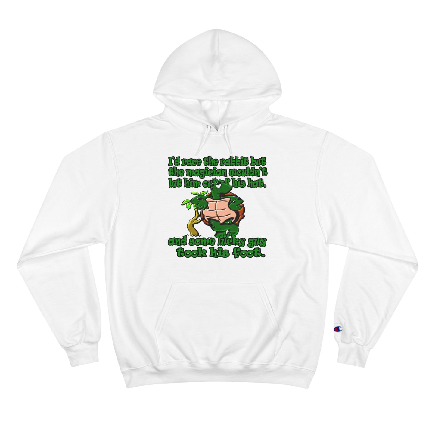 turtle race - Champion Hoodie