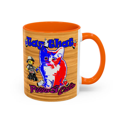 tag that - Accent Mug (butterscotch wood finish)