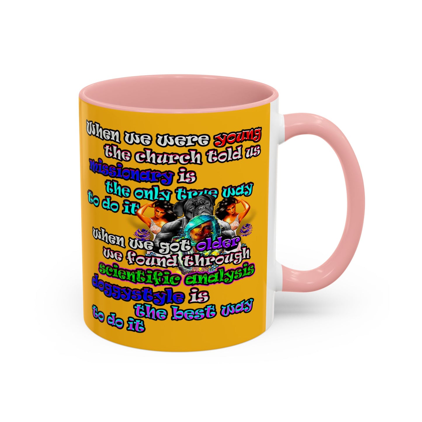 doggystyle - Accent Mug (yellow)