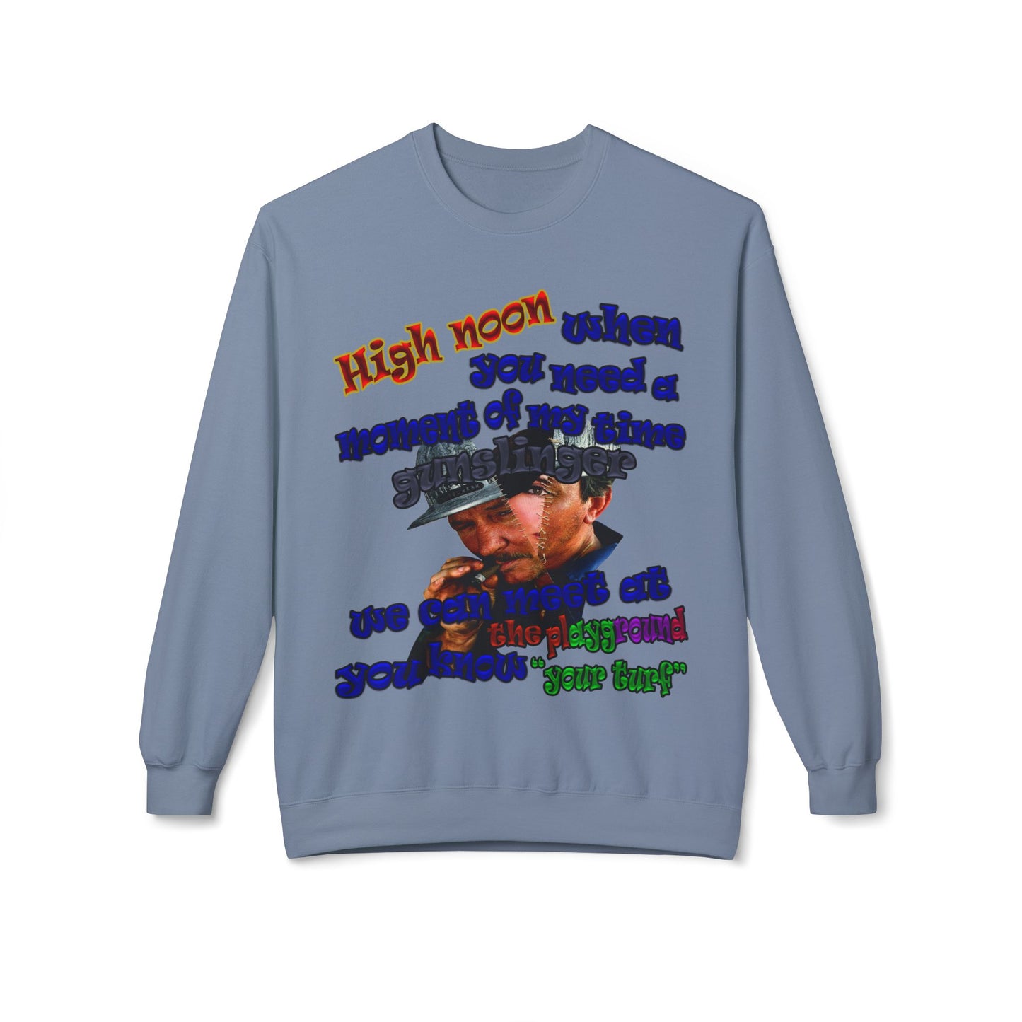 high noon - Unisex Midweight Softstyle Fleece Crewneck Sweatshirt