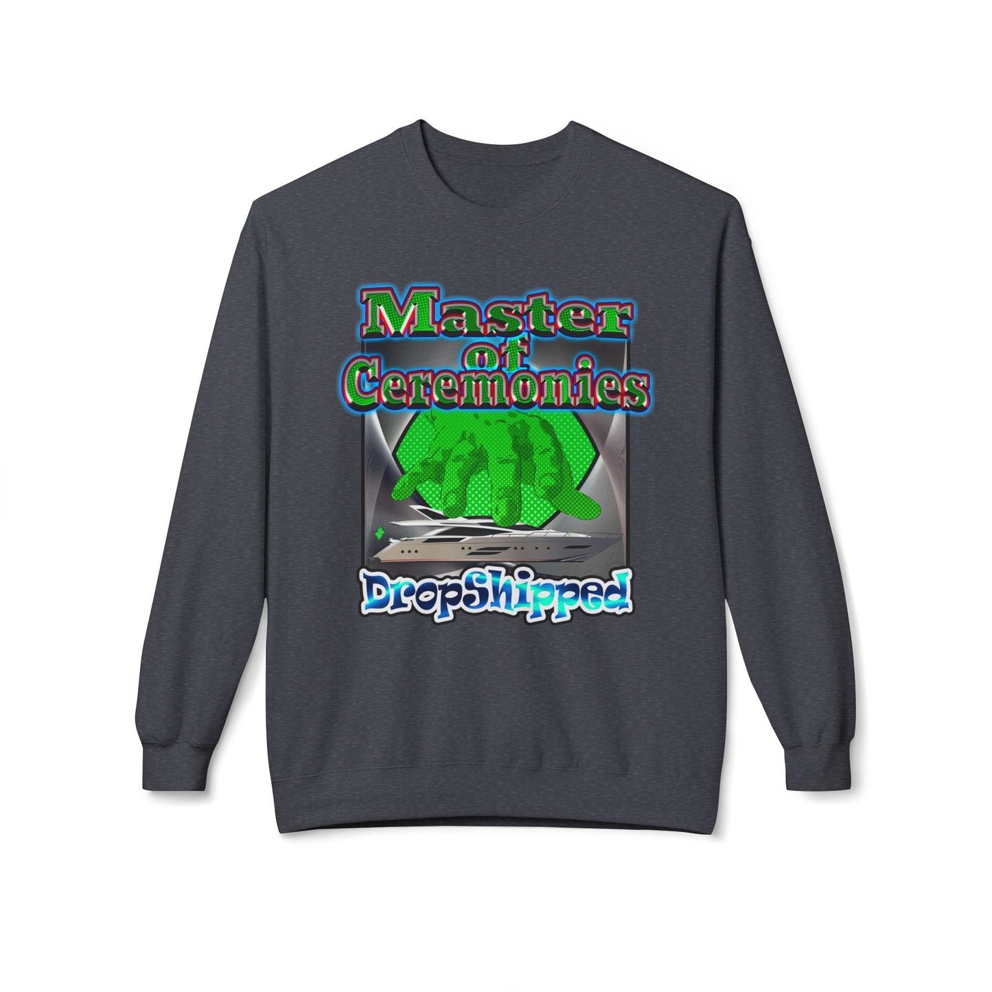 logo - Unisex Midweight Softstyle Fleece Crewneck Sweatshirt