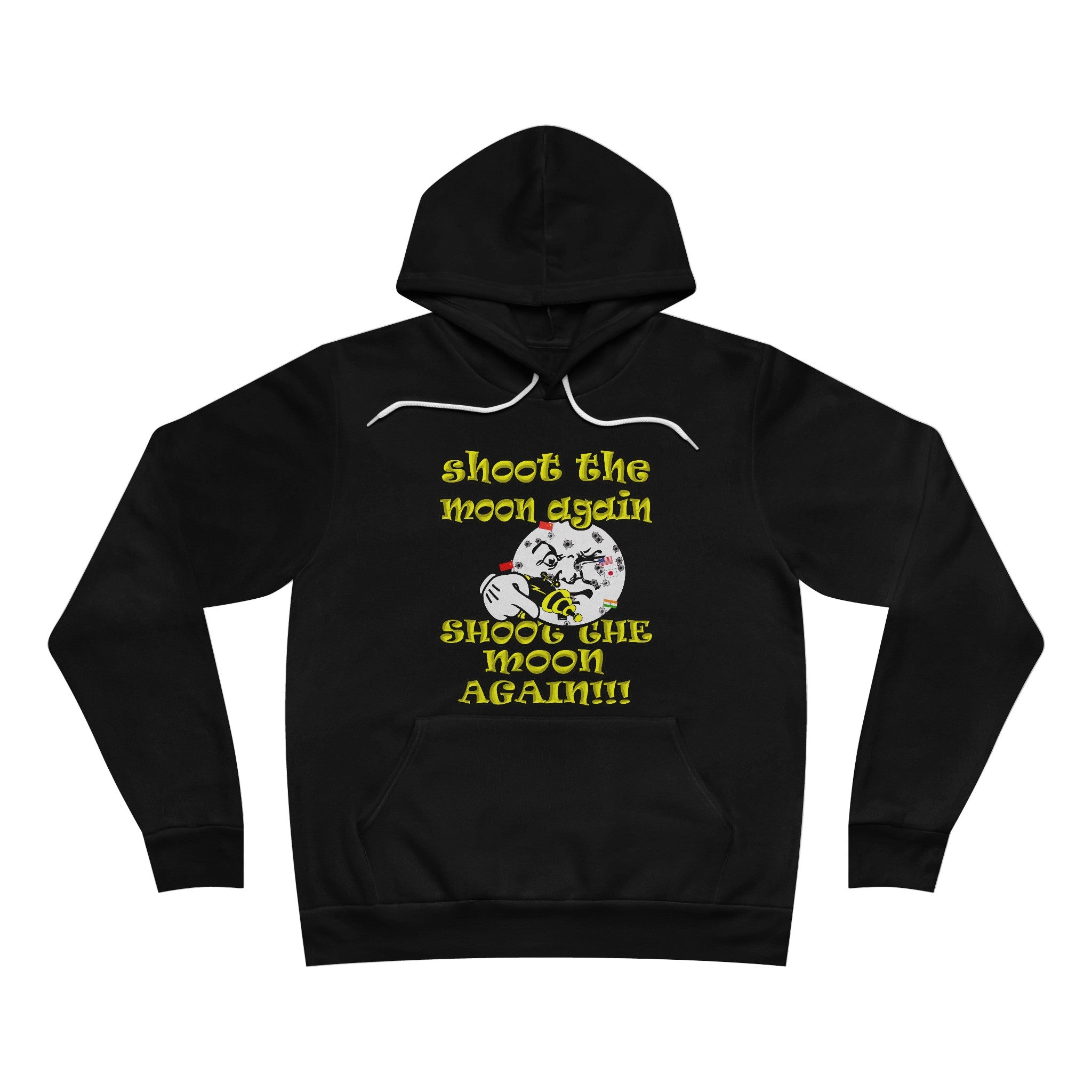shoot the moon again - Unisex Sponge Fleece Pullover Hoodie