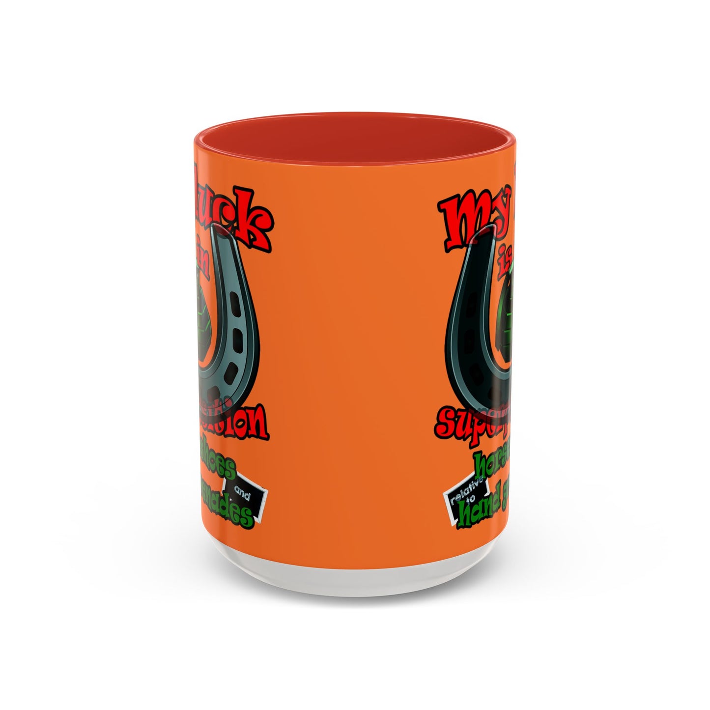 my luck - Accent Mug (crusta)