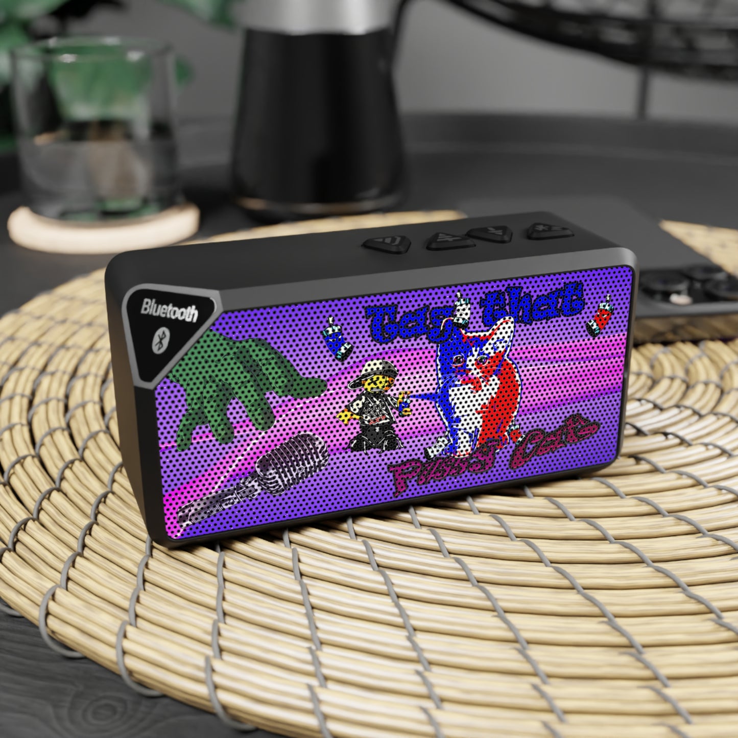 tag that - Jabba Bluetooth Speaker (purple-pink wave)