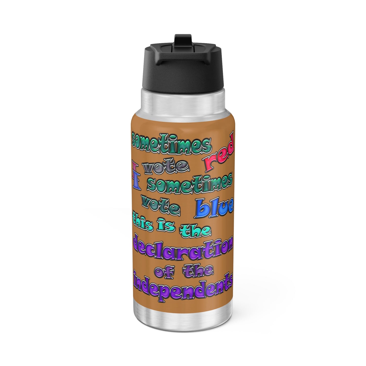 declaration of the independents - Gator Tumbler, 32oz (light brown)