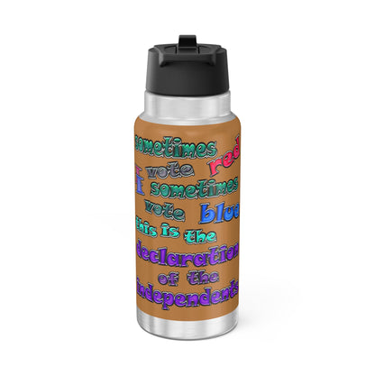 declaration of the independents - Gator Tumbler, 32oz (light brown)