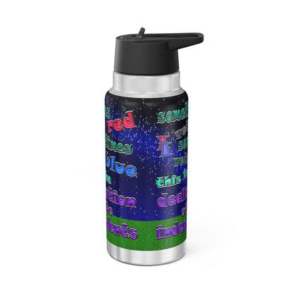 declaration of the independents - Gator Tumbler, 32oz  ('snoops' background)