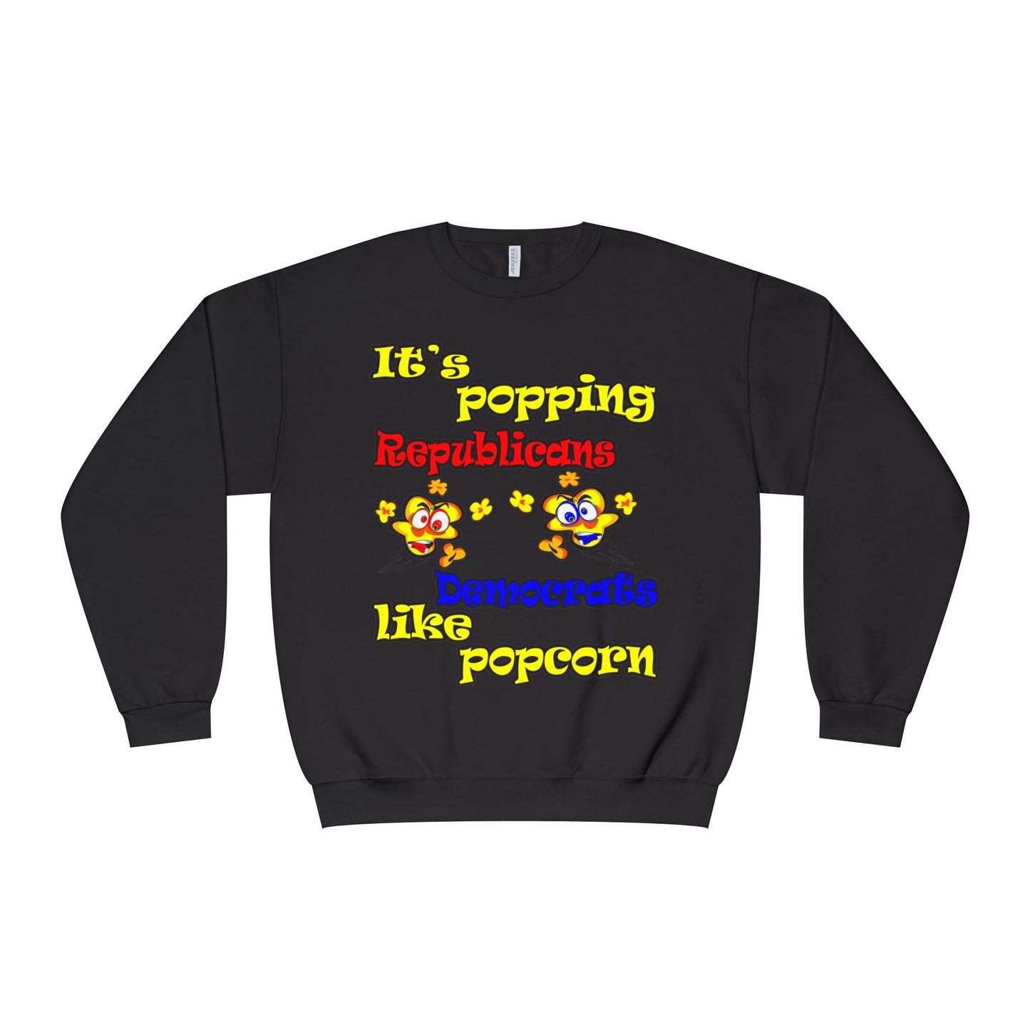 popping like popcorn - Unisex NuBlend® Crewneck Sweatshirt