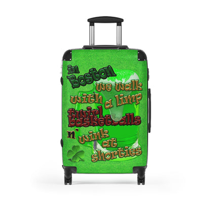 celtics logo - Suitcase (green turf)