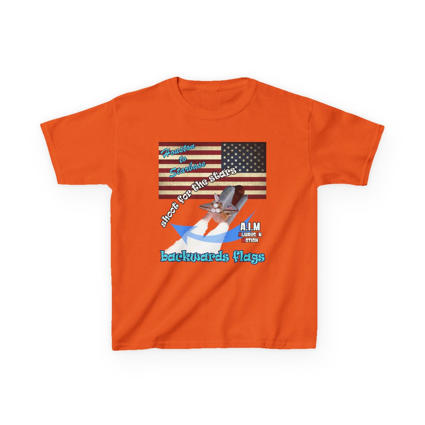 shoot for the stars - Kids Heavy Cotton™ Tee