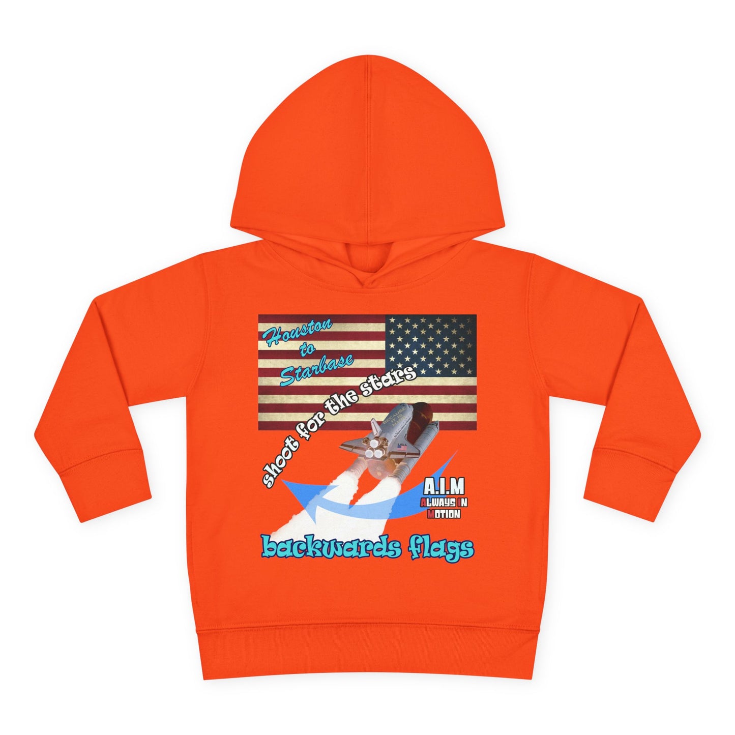 shoot for the stars - Toddler Pullover Fleece Hoodie