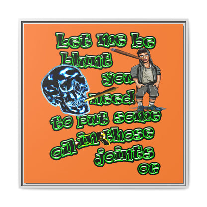og - framed canvas art (crusta)
