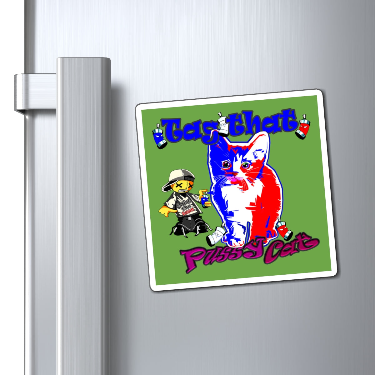 tag that - Magnets - (green)