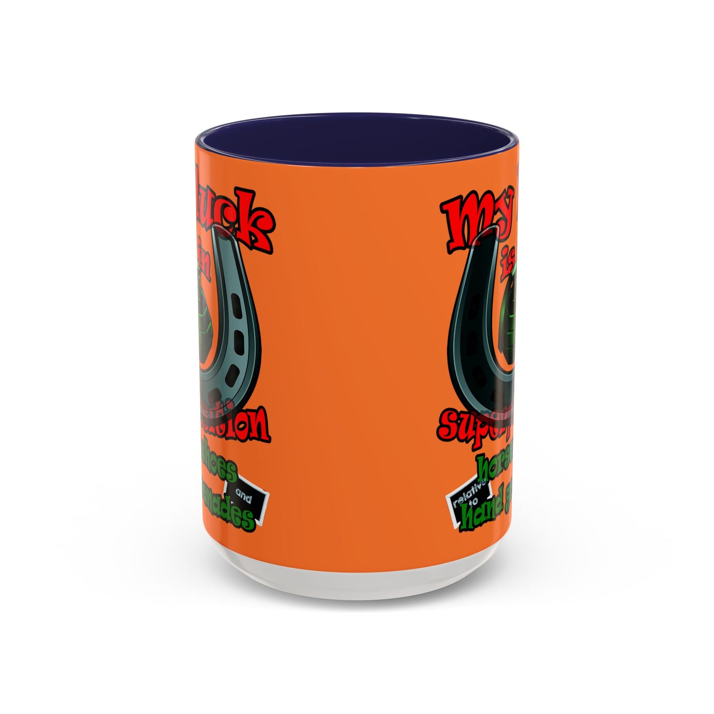 my luck - Accent Mug (crusta)