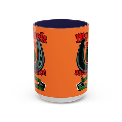 my luck - Accent Mug (crusta)