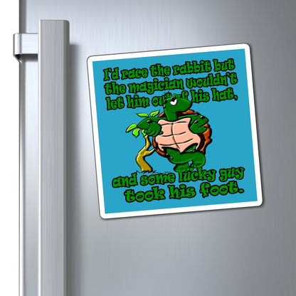 turtle race - Magnets - (turquoise)