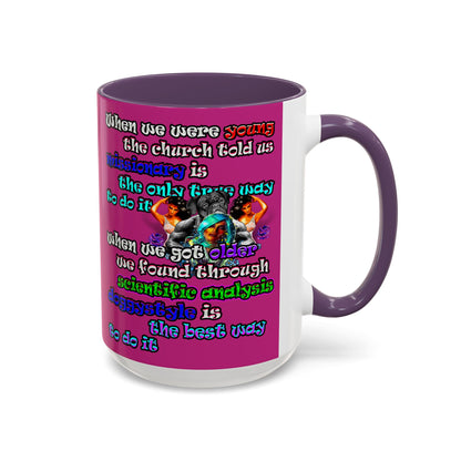 doggystyle - Accent Mug (pink)