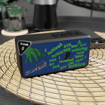 noticed you noticing - Jabba Bluetooth Speaker (dark blue)