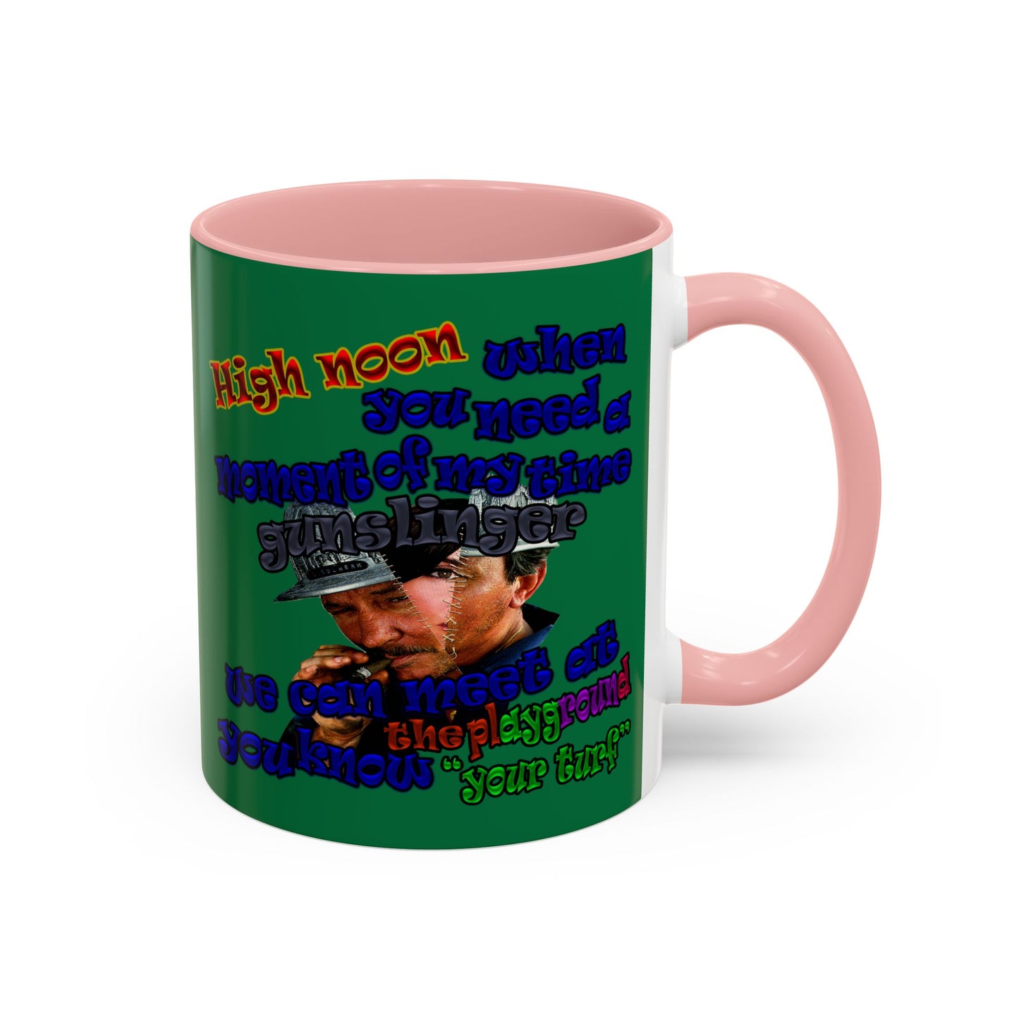 high noon - Accent Mug (dark green)