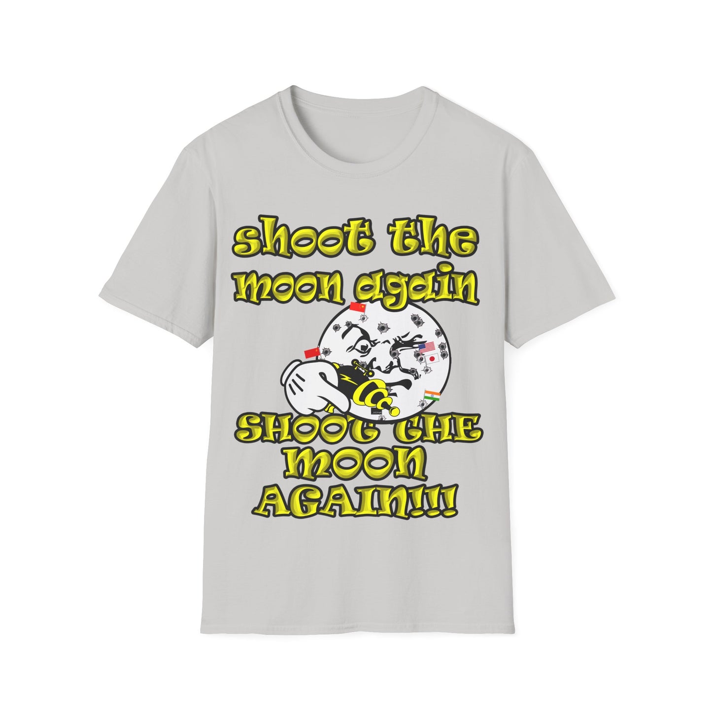 shoot the moon again - Unisex Softstyle T-Shirt
