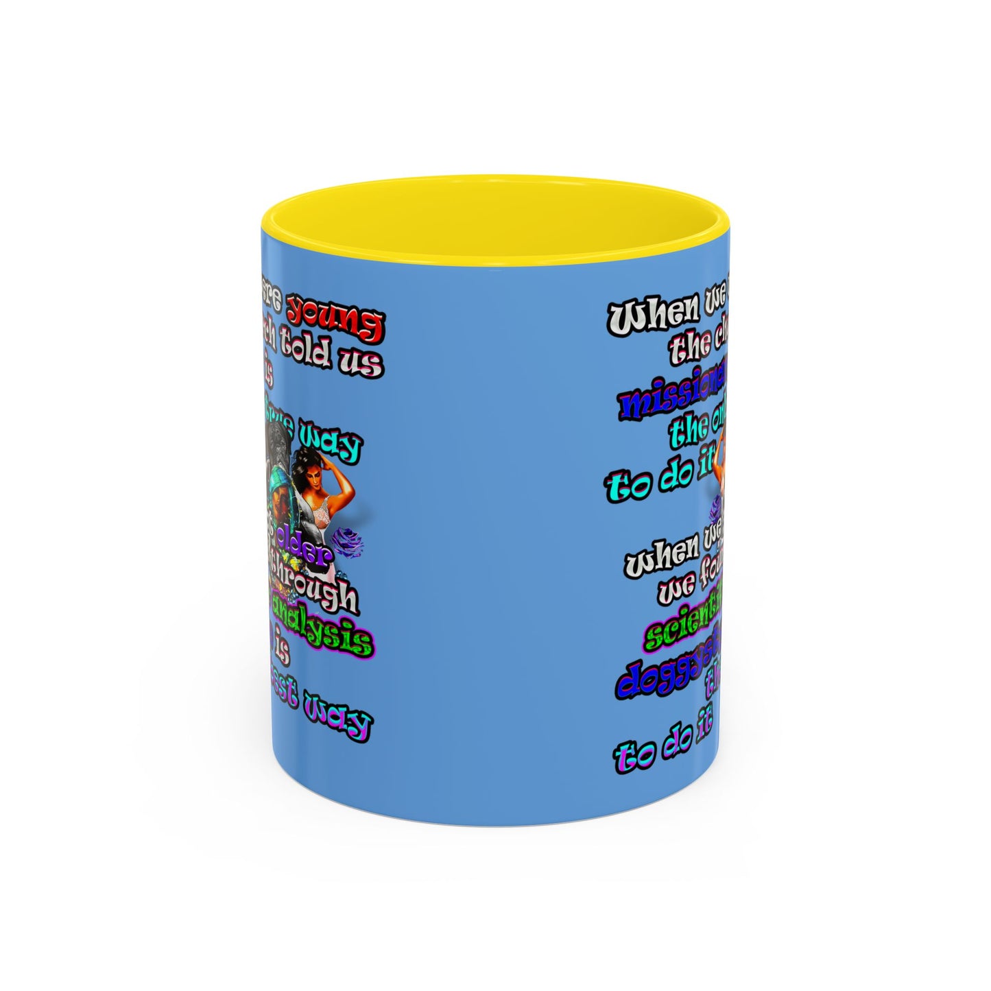 doggystyle - Accent Mug (light blue)