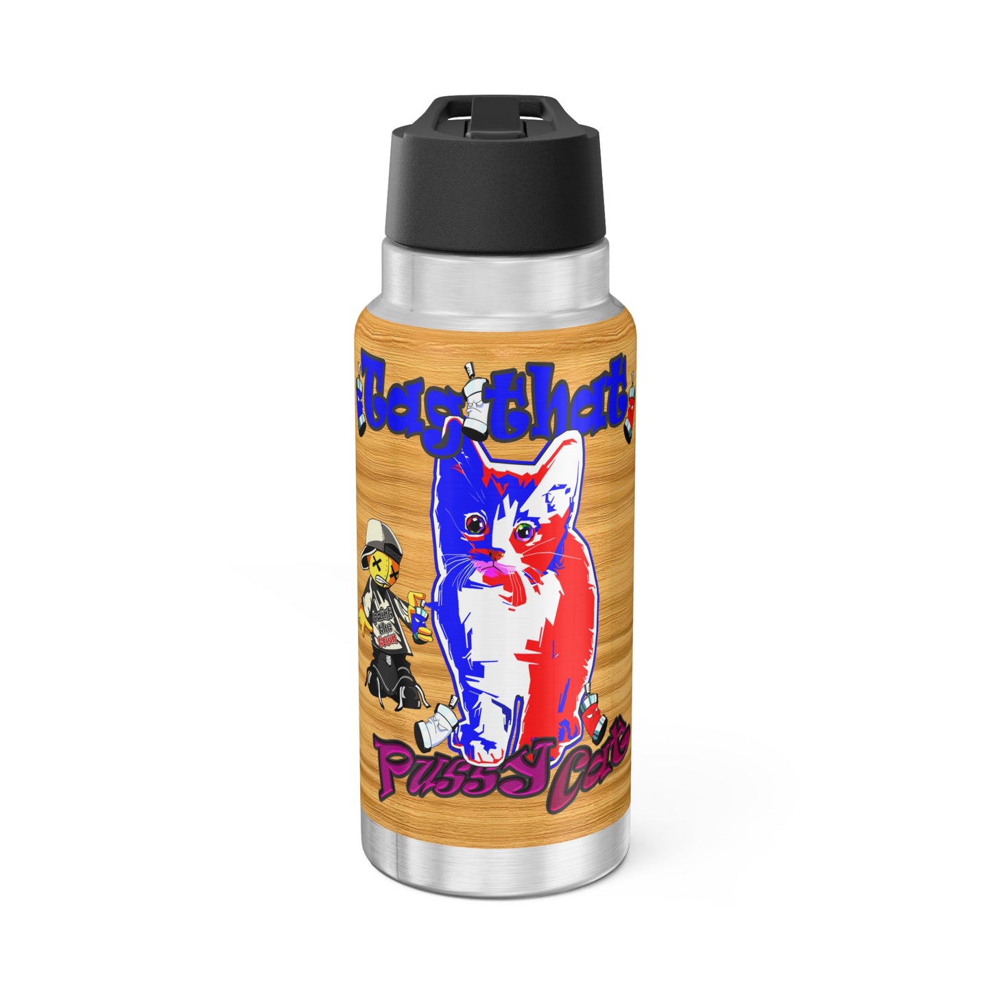tag that - Gator Tumbler, 32oz  (butterscotch wood finish)