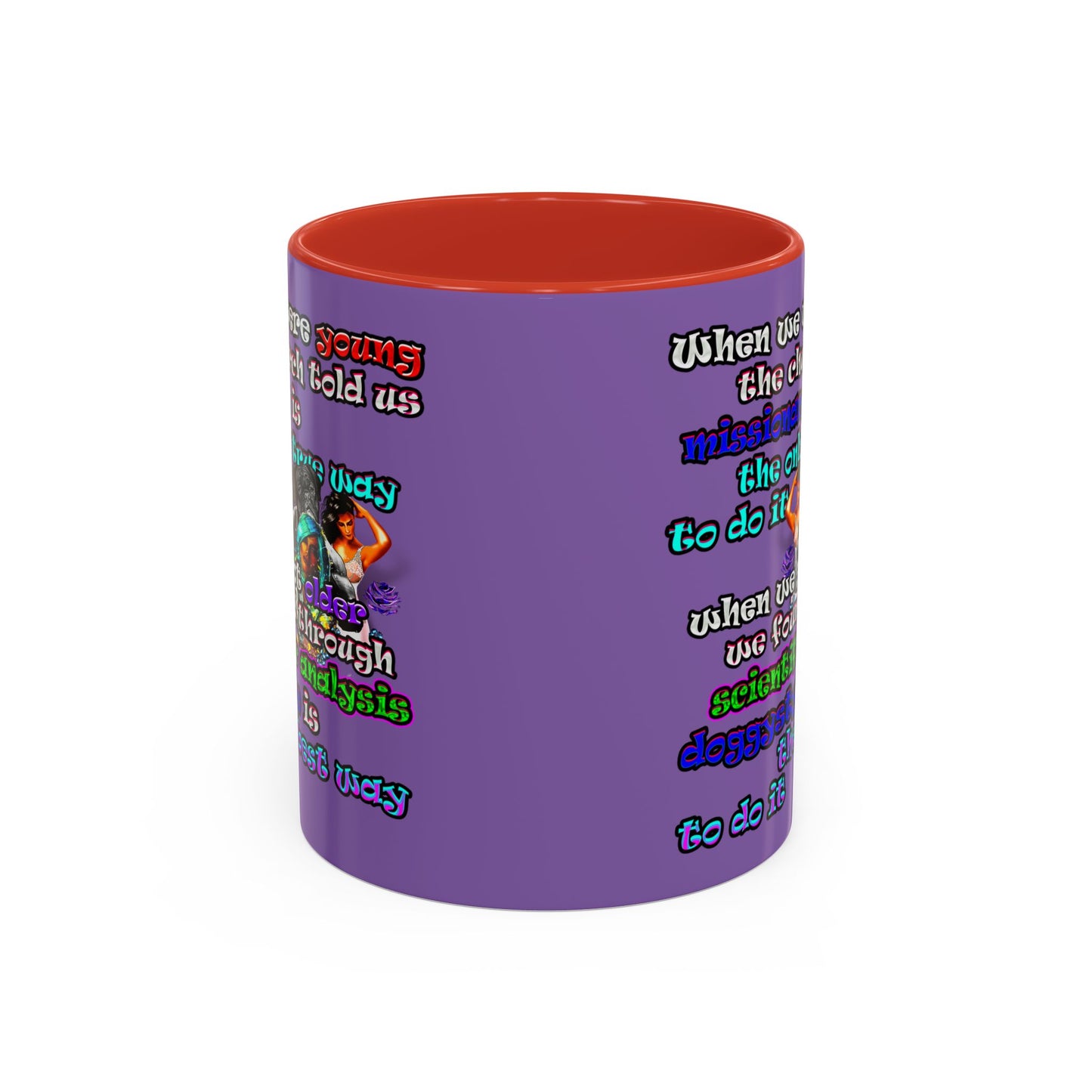 doggystyle - Accent Mug (light purple)