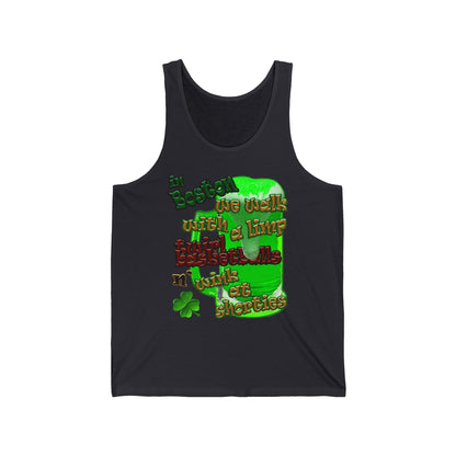celtics logo - Unisex Jersey Tank