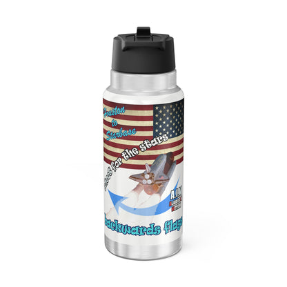 shoot for the stars - Gator Tumbler, 32oz (white)