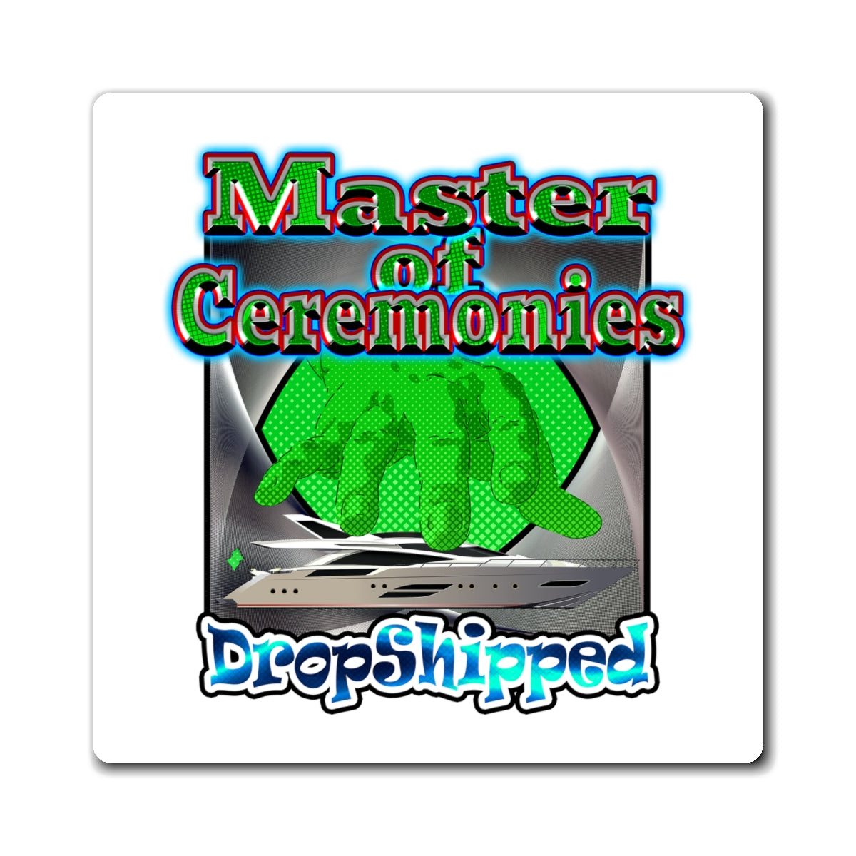 logo - Magnets - (white)