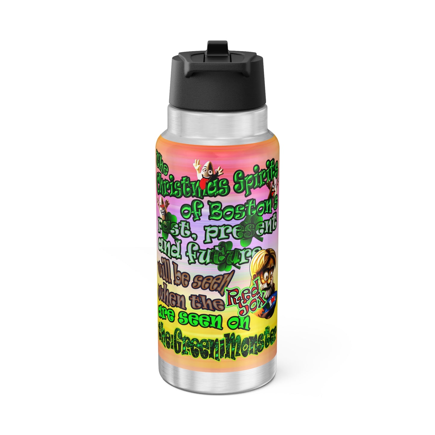 christmas spirits of boston - Gator Tumbler, 32oz  (color blur)
