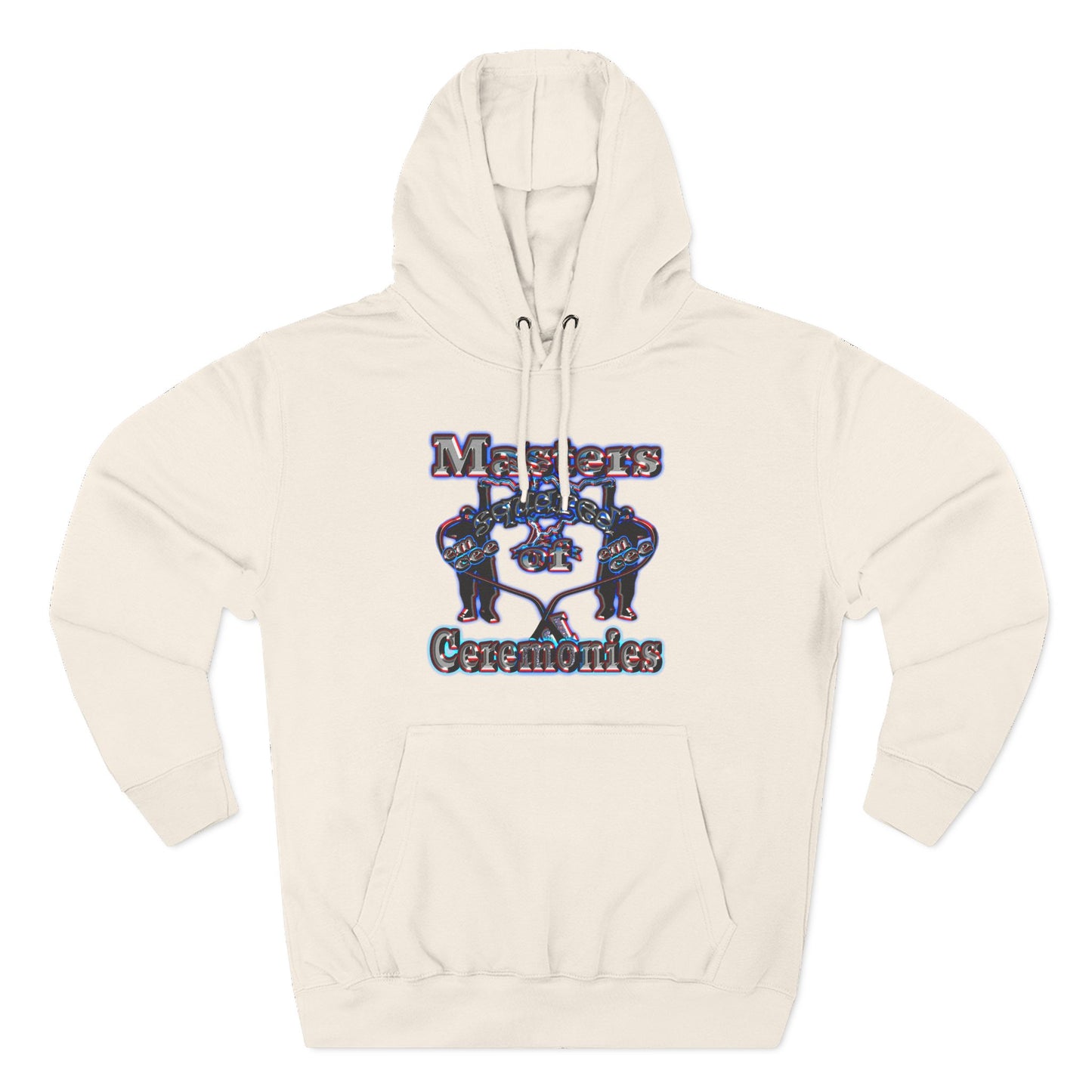 em cee squared - Three-Panel Fleece Hoodie