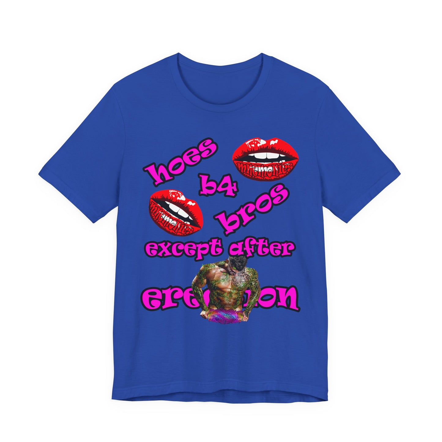 hoes b4 bros - Unisex Jersey Short Sleeve Tee
