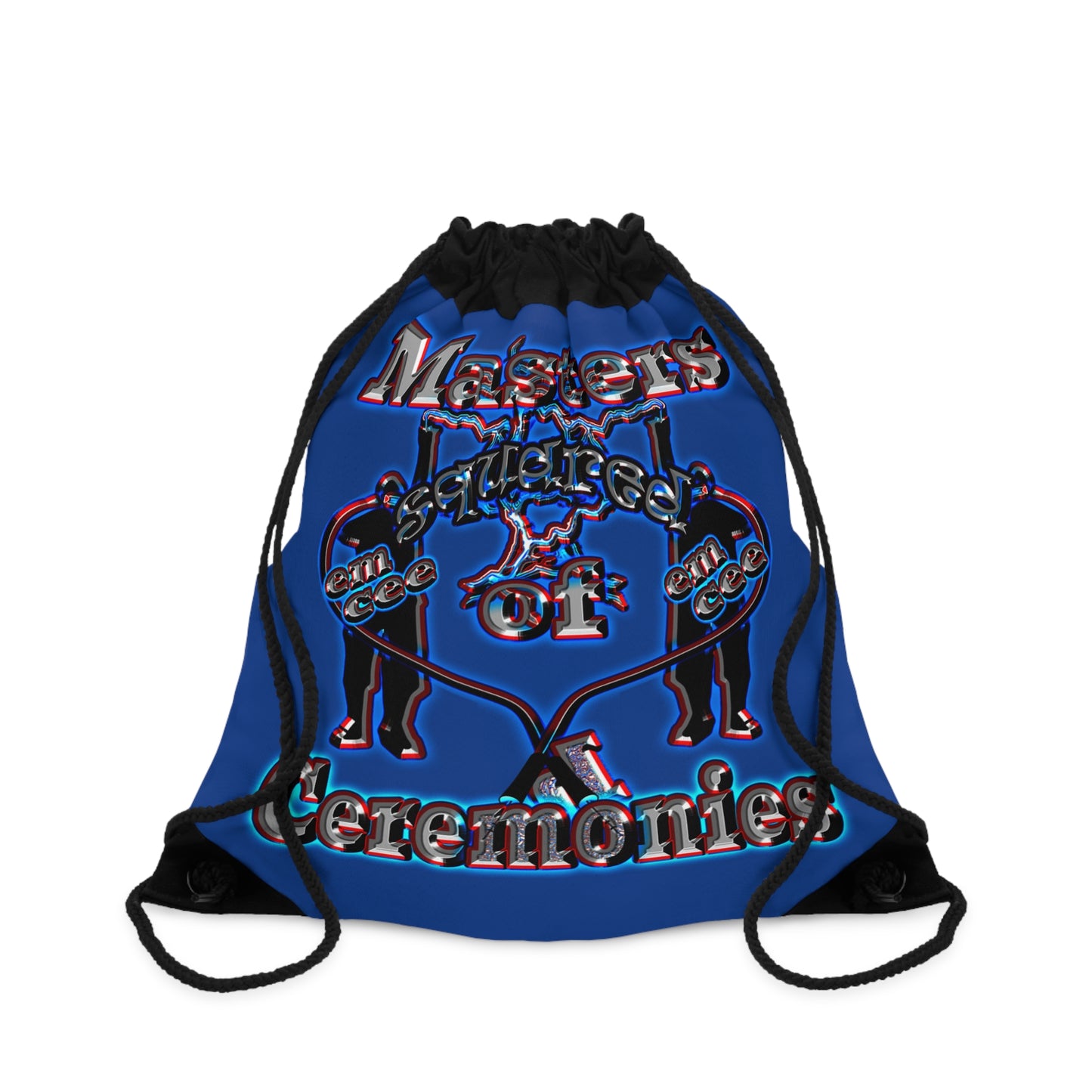 em cee squared - Drawstring Bag (dark blue)