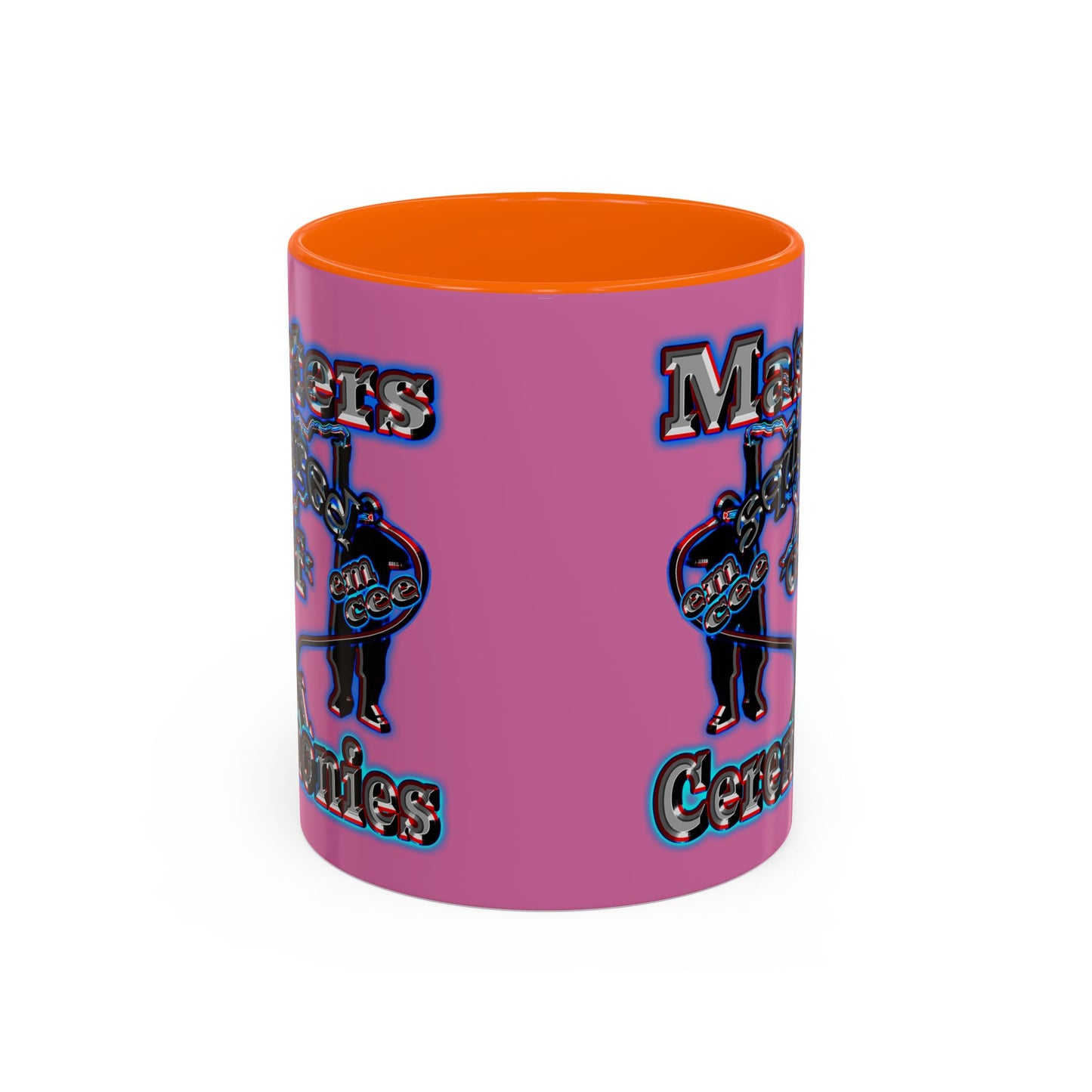 em cee squared - Accent Mug (light pink)
