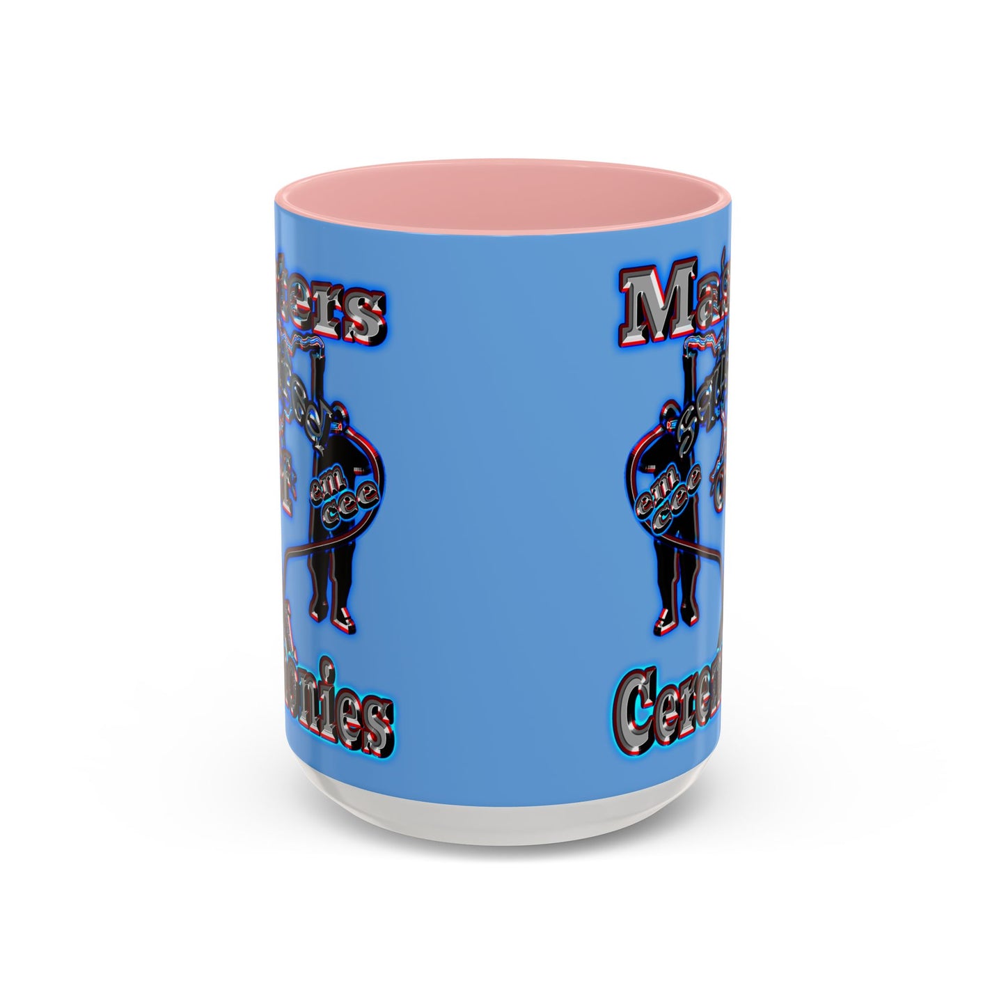 em cee squared - Accent Mug (light blue)