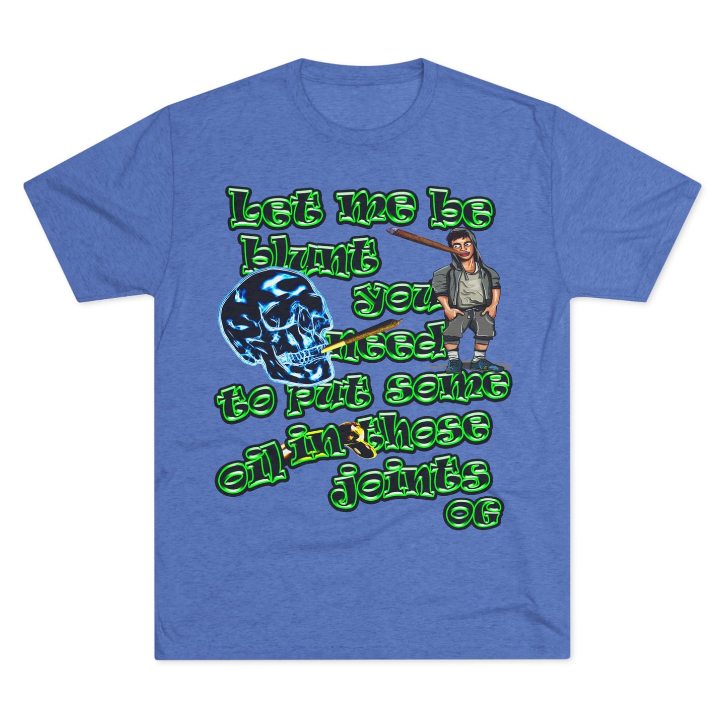 og - Unisex Tri-Blend Crew Tee