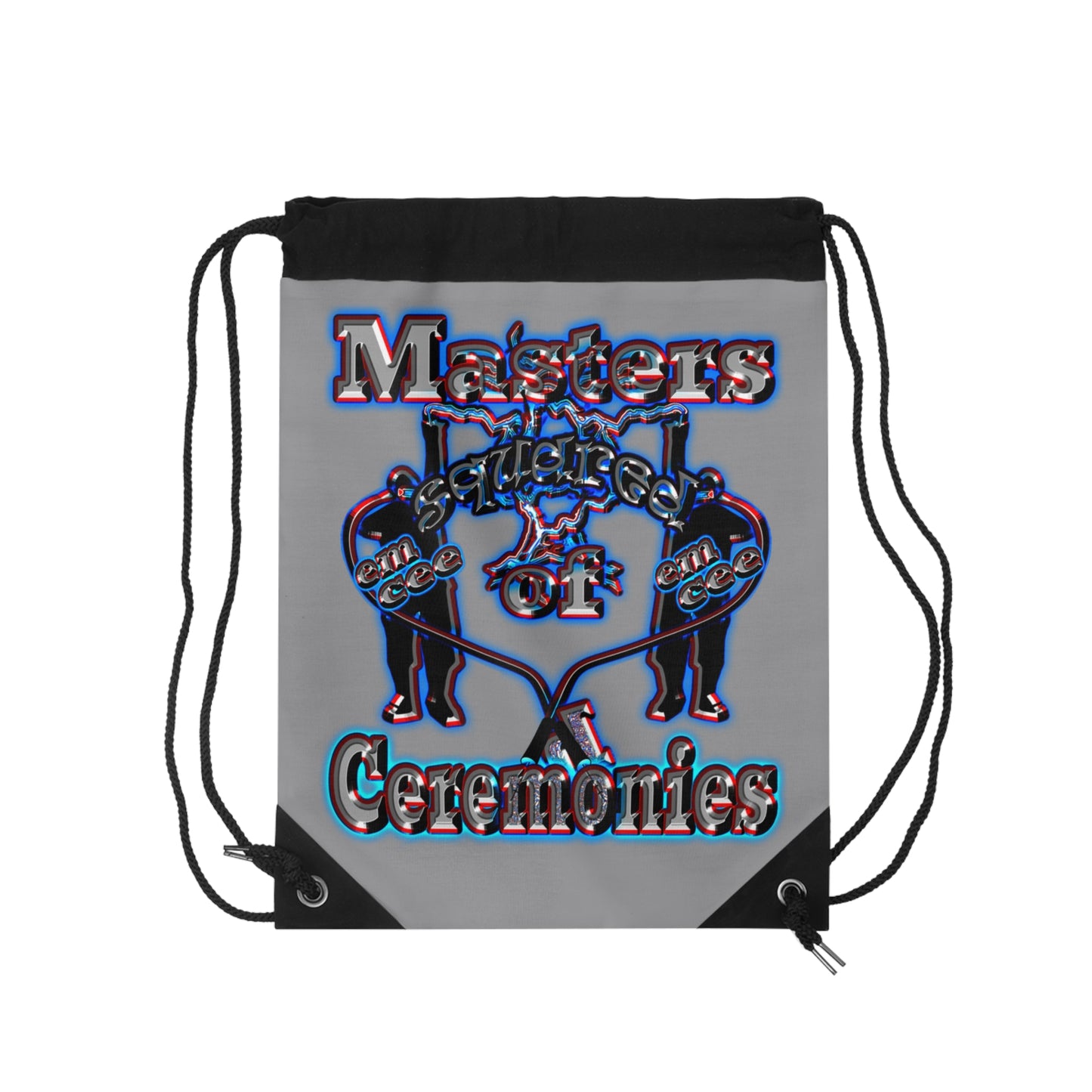 em cee squared - Drawstring Bag (grey)