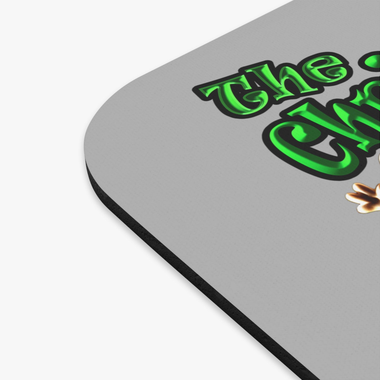 christmas spirits of boston - Mouse Pad (Rectangle) (light grey)
