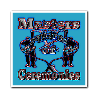 em cee squared - Magnets - (turquoise)