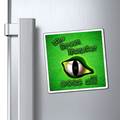 green monster - Magnets - (green turf)