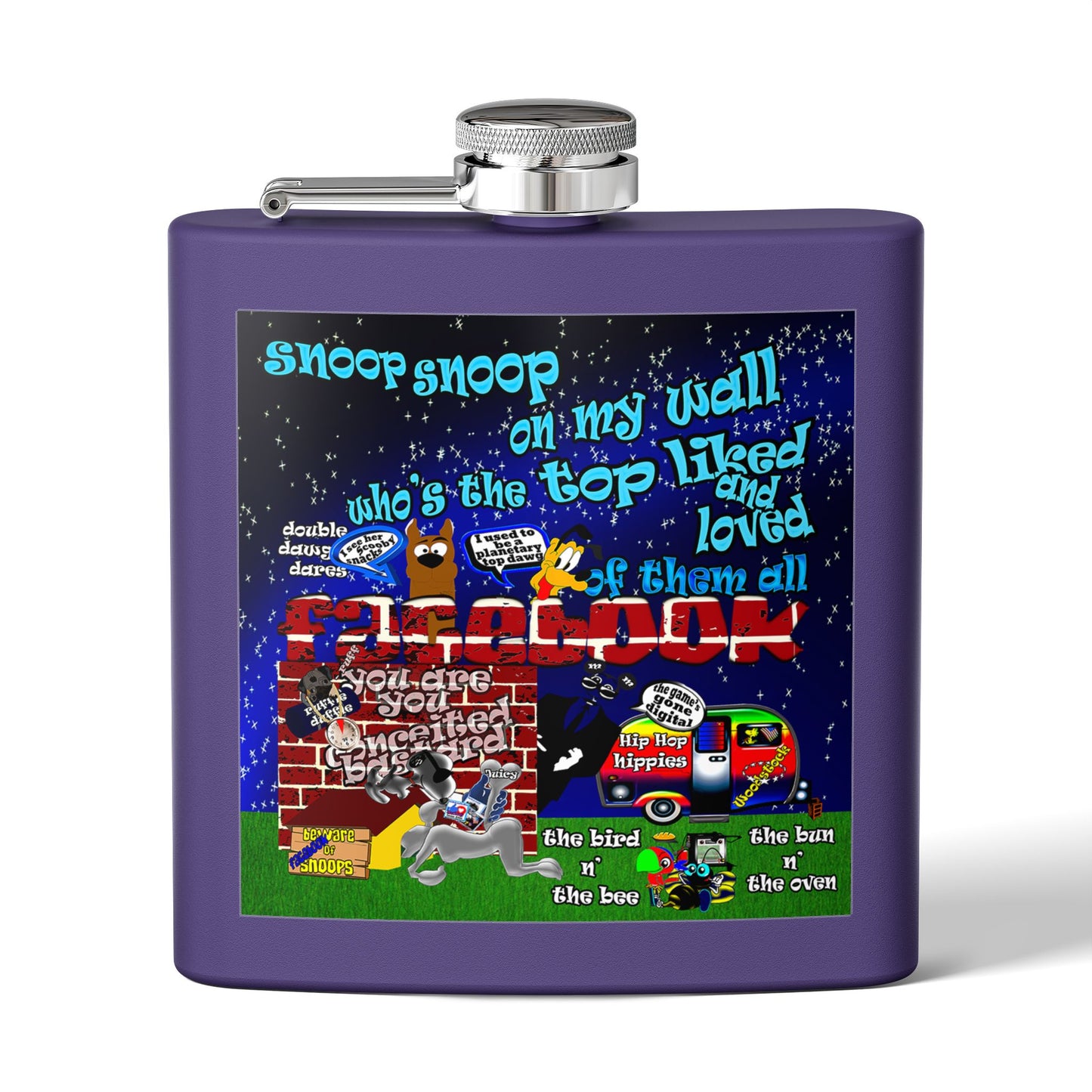 snoops - Stainless Steel Flask