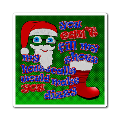 santa's shoes - Magnets - (logo green)