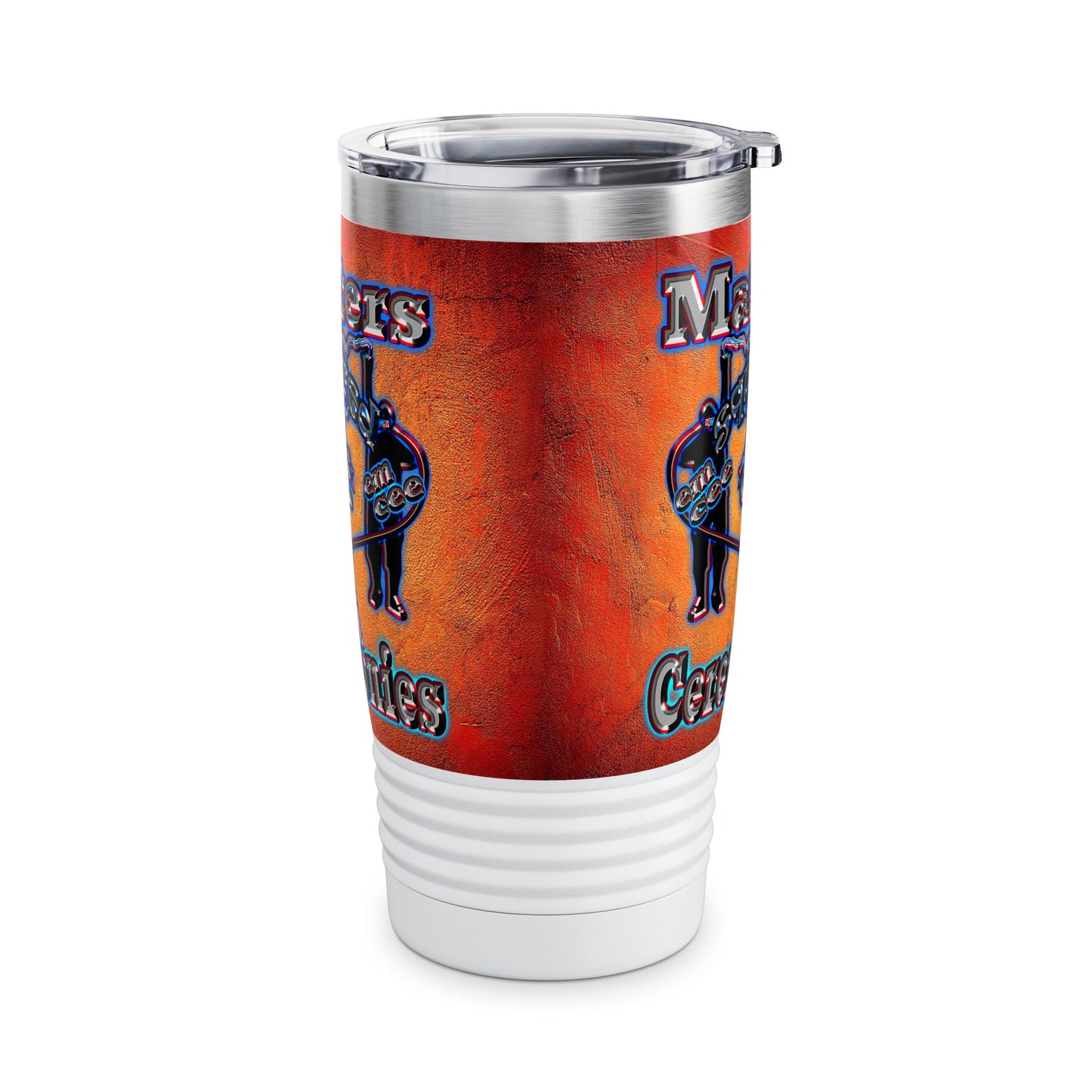 em cee squared - Ringneck Tumbler, 20oz (burnt orange)