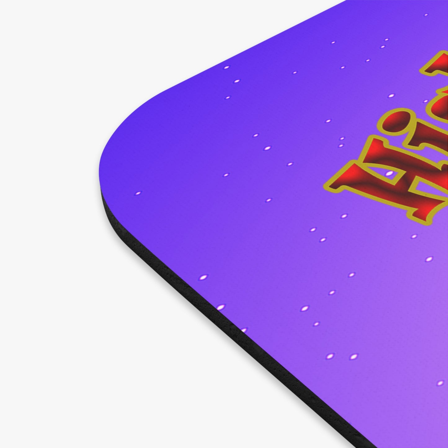 high noon - Mouse Pad (Rectangle) (purple-pink wave)