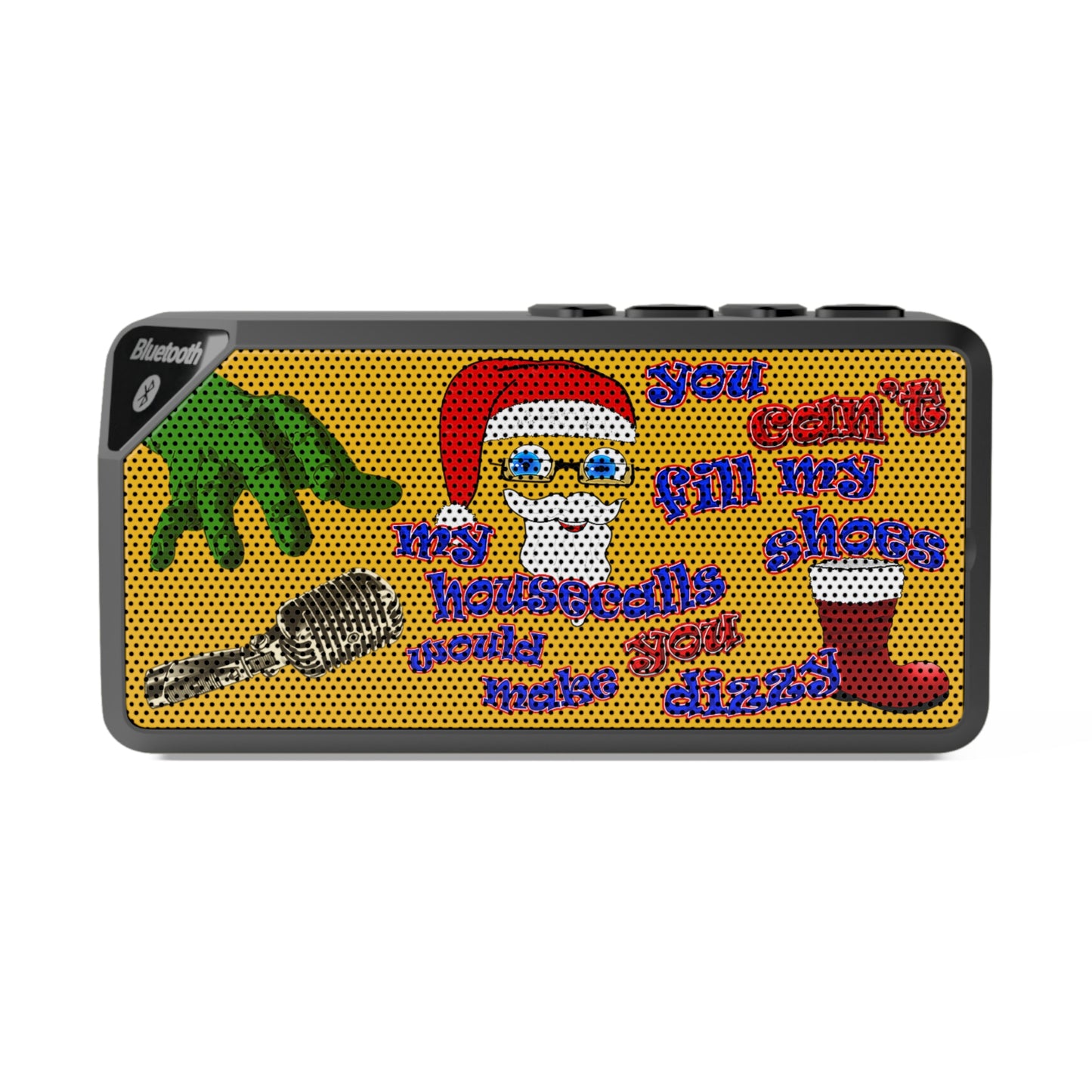 santa's shoes - Jabba Bluetooth Speaker (yellow)