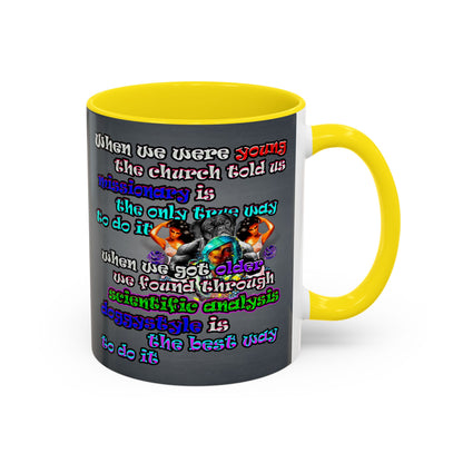 doggystyle - Accent Mug (grey-light grey)