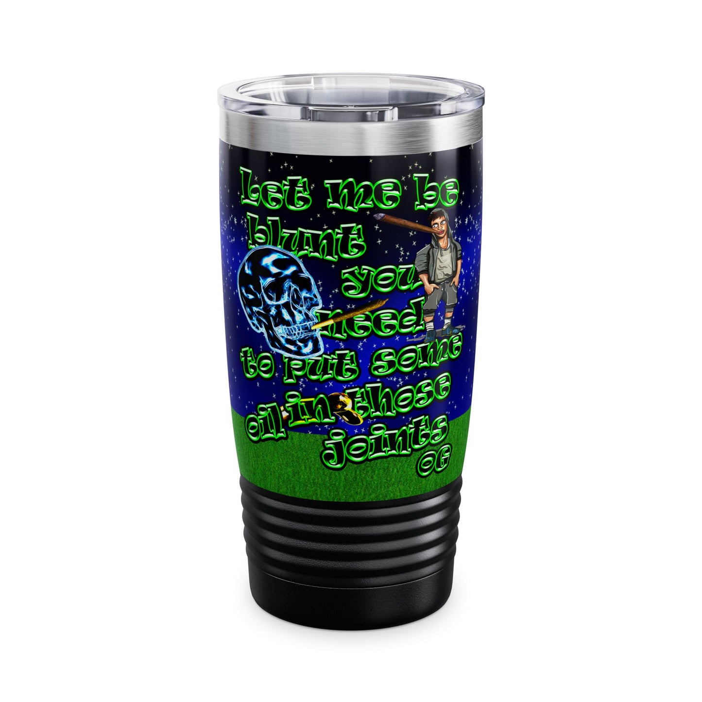 og - Ringneck Tumbler, 20oz ('snoops' background)