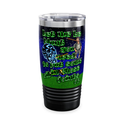 og - Ringneck Tumbler, 20oz ('snoops' background)
