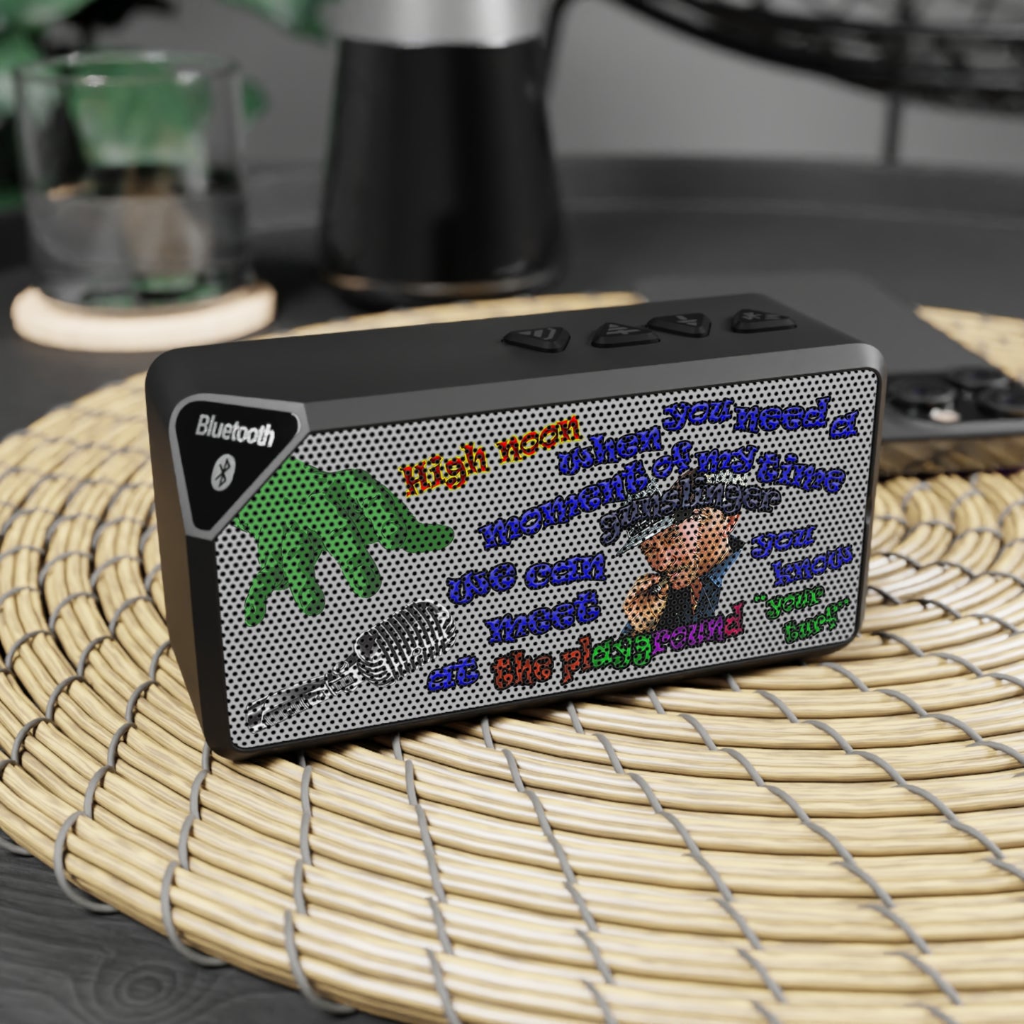 high noon - Jabba Bluetooth Speaker (light grey)